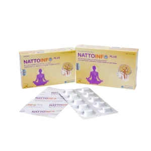 Nattoinfo Plus – Giúp tăng cường lưu thông máu lên não, điều hòa huyết áp, phòng ngừa tai biến mạch máu não