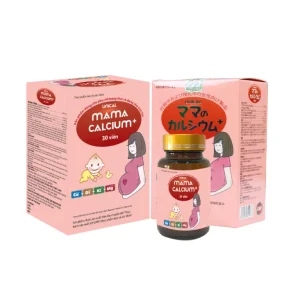 Unical Mama Calcium+ (30 viên) – Bổ sung canxi hữu cơ cho mẹ bầu và mẹ sau sinh