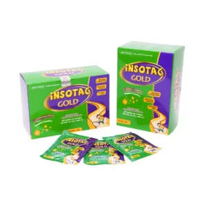 Insotac gold – Bổ sung chất xơ hòa tan giúp nhuận tràng, cải thiện tình trạng táo bón, đi đại tiện khó khăn