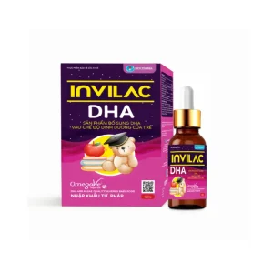 INVILAC DHA – Bổ sung DHA giúp bé tăng trí tuệ vượt trội, mắt sáng tinh tường